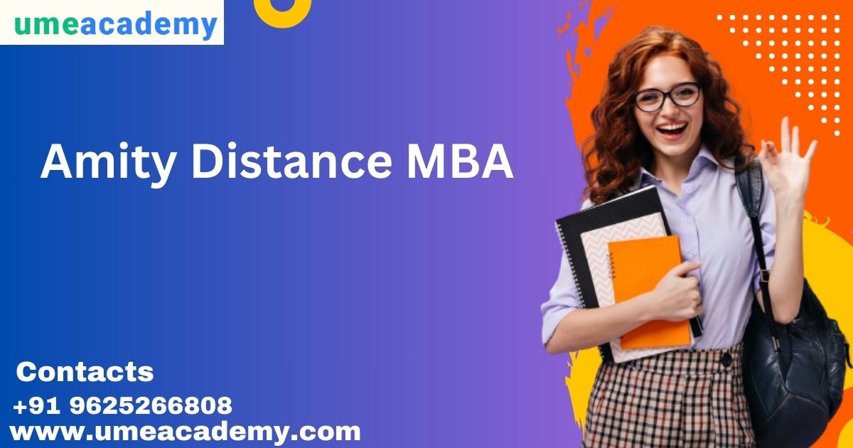 Amity Distance Mba